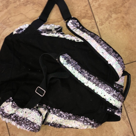 Victorias Secret Pink Sequin Backpack - Picture 5 of 7